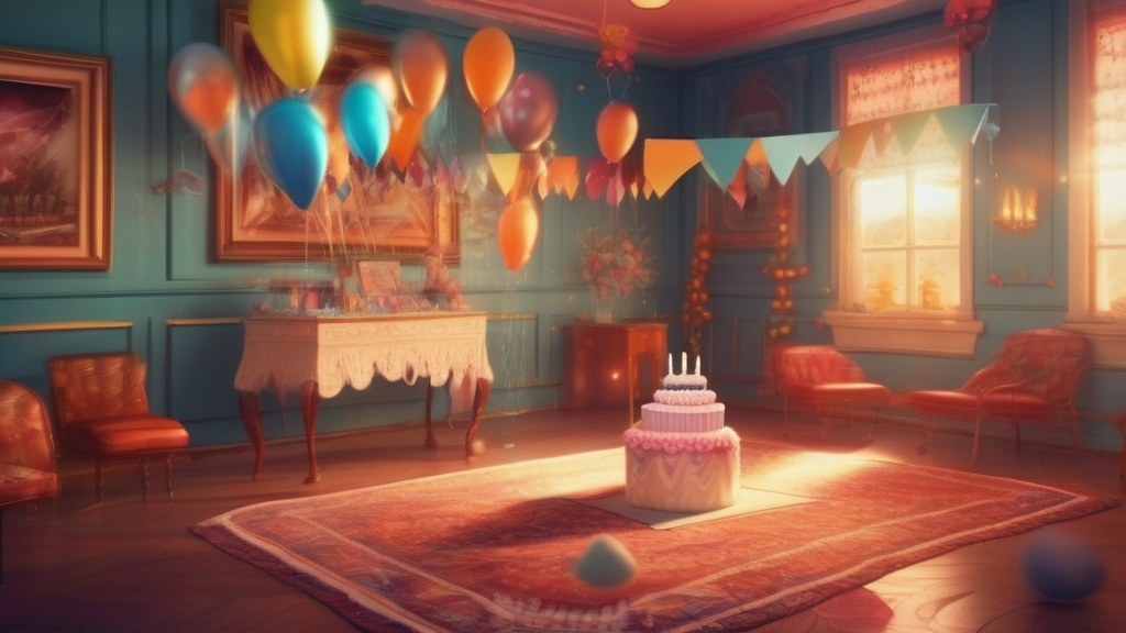 Celebrating a birthday with distant relatives