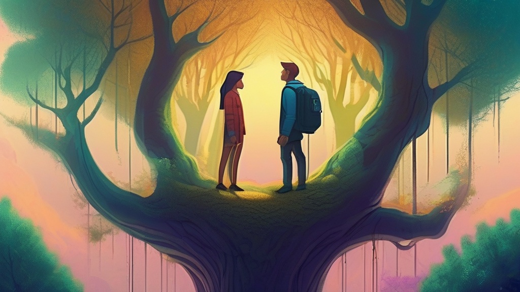 Having a conversation with a tree