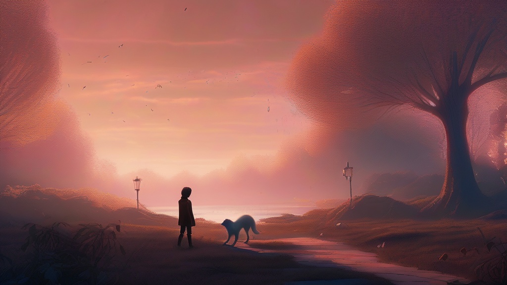 Seeing a beloved pet lost and confused