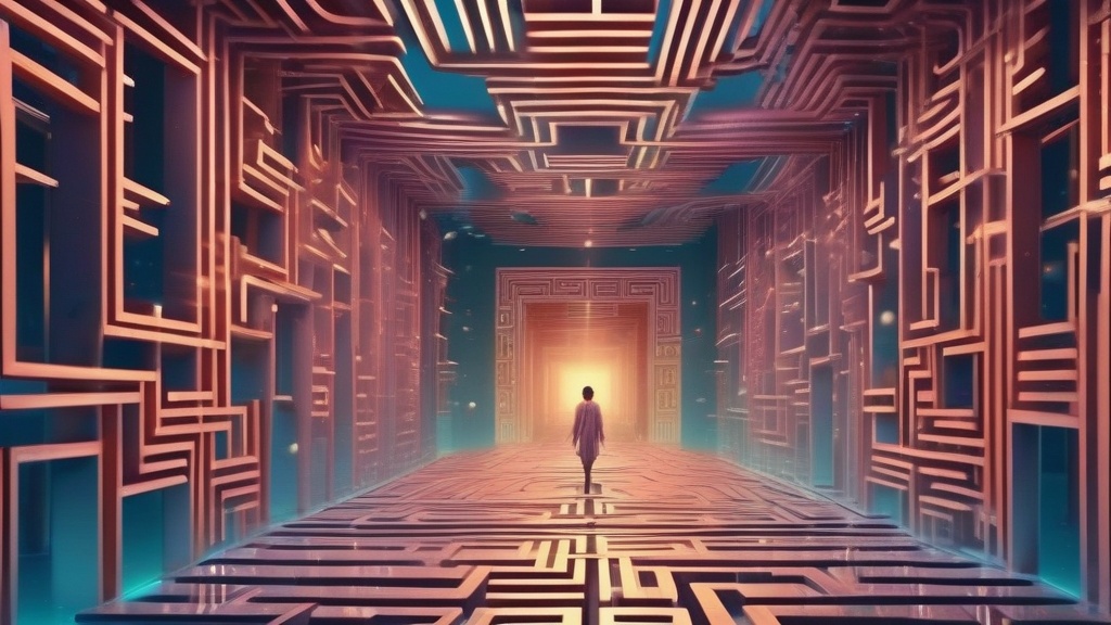 Wandering in a maze of mirrors